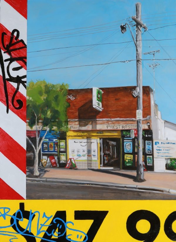 Bottle-o - Original painting