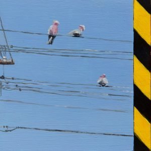 A street somewhere – Original painting